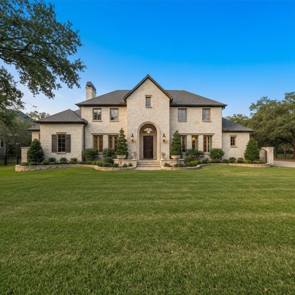 How Does the Barton Creek Housing Market Compare to Other Austin Luxury Neighborhoods? Luxury estate home with grand architecture in Austin Texas - How Does the Barton Creek Housing Market Compare to Other Austin Luxury Neighborhoods